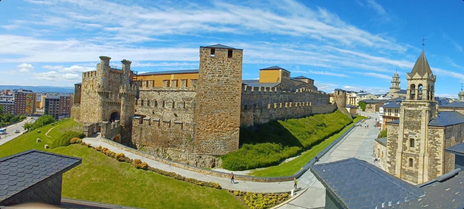 Apartamento Castillo Ponferrada. Exterior foto